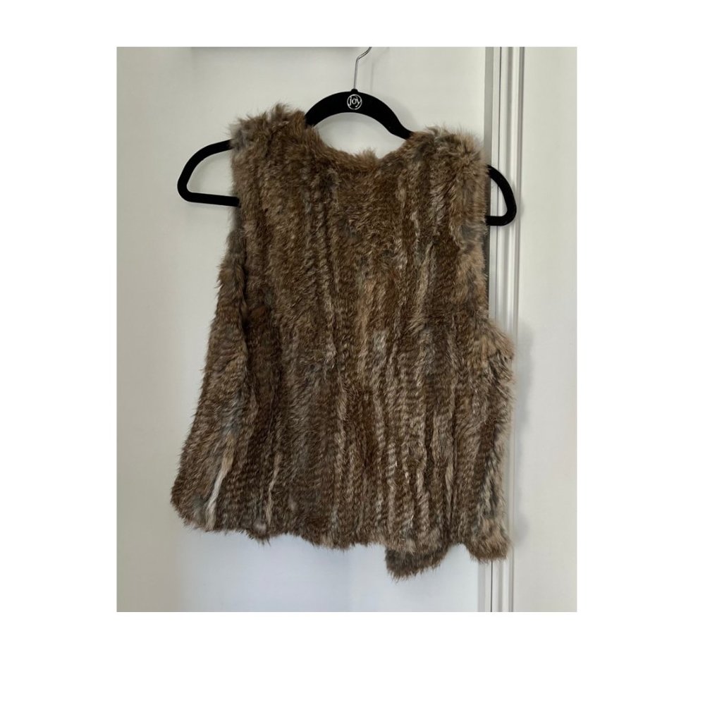 Real Rabbit Fur Vest - Picture 4 of 5